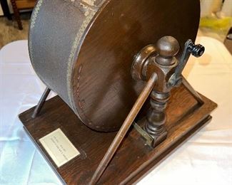 Circa 1865 Jury Name Drawing Wheel