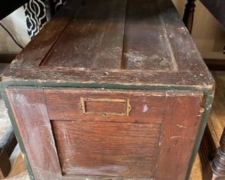 Antique Oak Judge and Attorney's File Drawer