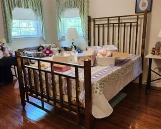 Boll Bros Solid Brass Bed