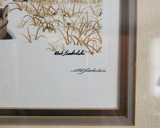 Signed Bob Timberlake " Garrison's Cedar"
