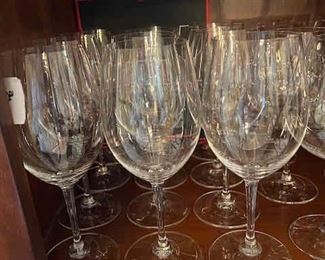 Riedel wine glasses