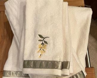 Embellished towels