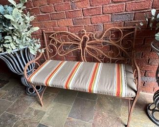 Iron Butterfly bench