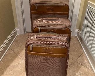 4 piece set of Hartman Luggage