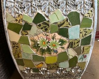 Mosaic Garden Stool