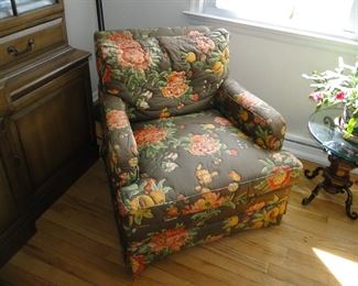 Henredon Floral Chair