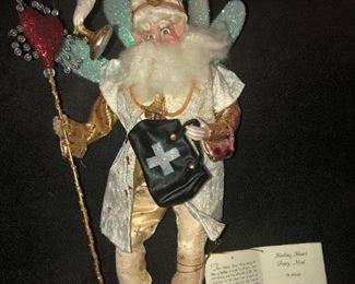 Mark Roberts Fairy - $90.00   -   "Healing Heart Fairy, Medium" #51-56648, Limited Edition,  1301 of 1,000. per the certification received.                                                                             
Pending edition information  Waiting on the correct edition info....appears it could be 1301 of 5,000                                                                                       