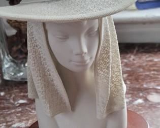 Very rare Lladro Lady in Hat!