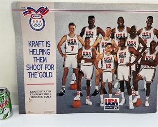 1992 USA Basketball DoubleSided poster