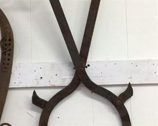 Antique Ice Tongs
