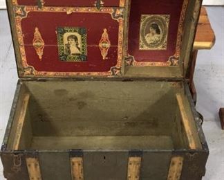Antique Steamer Trunk