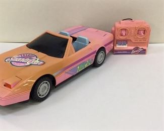 Vintage Fashion Sports Car with remote