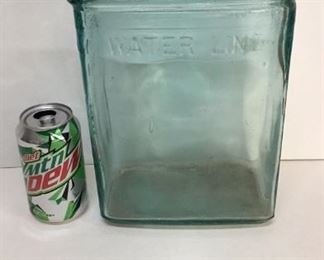 Antique Rectangular Glass Decanter
