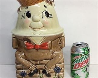 Vintage HUMPTY DUMPTY Cookie Jar( Japan)
