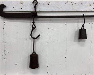 Antique Cotton Scale with Peas