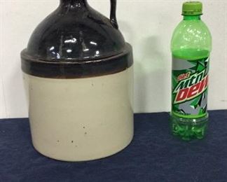 Antique salt glazed jug