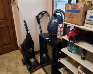 Bosch Vaccum w/filters, and Bissell Steam Cleaner