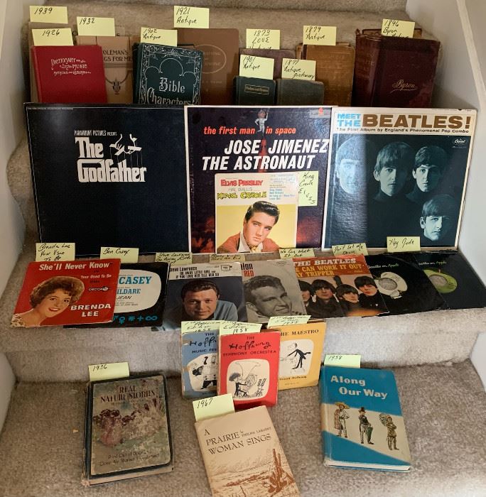Collectible Books & LP's