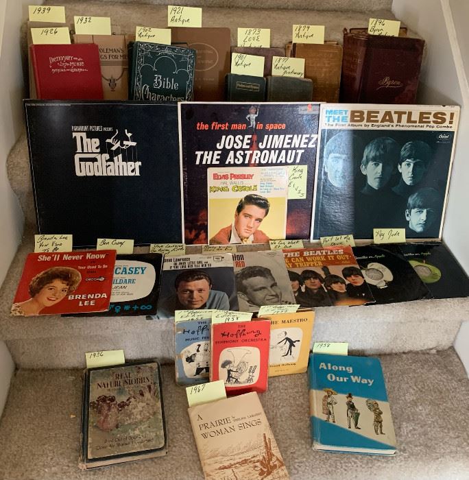 Collectible Books & LP's