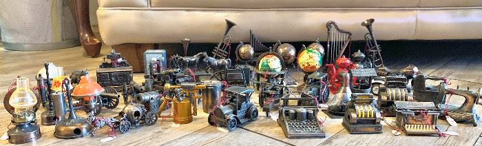 Unusual Collection of Figural Metal Pencil Sharpeners