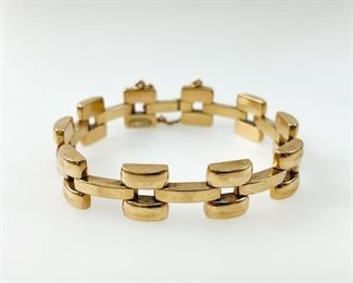 Fine 14K Yellow Gold Bracelet 16.8 Grams 