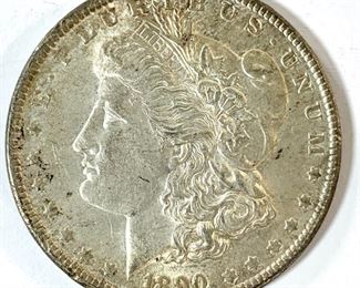 1890 Morgan Silver Dollar 26.73g of .900 Silver