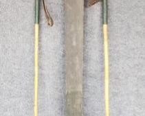 Vintage Ski and Ski Poles