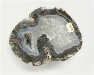 Mexican Blue Agate 4.25" Thunder Egg 