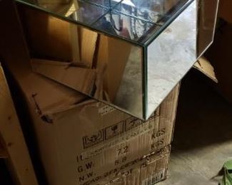 Mirrored cubes for centerpieces etc. Many available