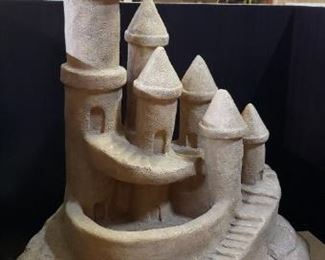 Fiberglass sandcastle