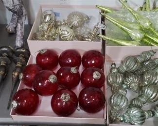 Specialty glass ornaments, sold individually