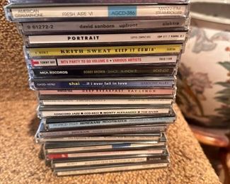 Group of CDs #12 including Andreas Vollenweider and Gregorian Chant
