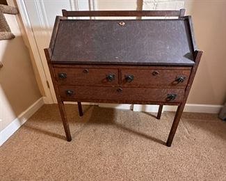 Mission Oak Secretary Desk by Kron and Kills Furniture of Ohio