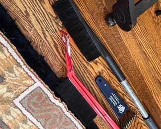 Group of ice scrapers