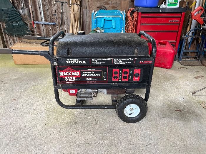 Honda Blackmax generator. Runs good.