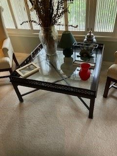 Second Coffee Table - perfect for a large master suite. 