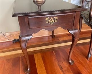 Side table w/ 1 drawer, 26.5"D x 21.5"W x 24"H,  $115