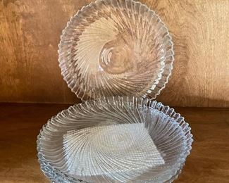 Set of 12 dinner plates (10") and 12 salad plates (8"),  was $28, NOW $20