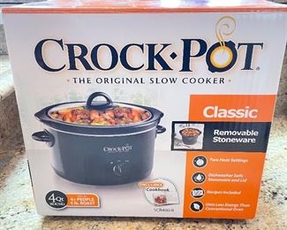 Crock-Pot 4 qt original slow cooker, $24