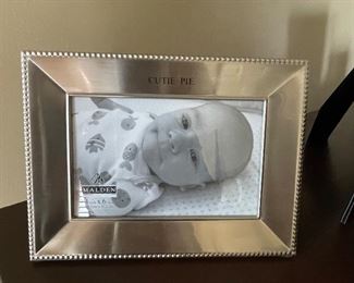 "Cutie Pie" engraved silver frame,  4 x 6,  $6