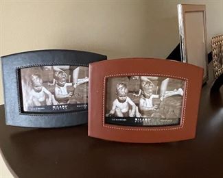 Black and brown frames, 3.5 x 5",  $4 each