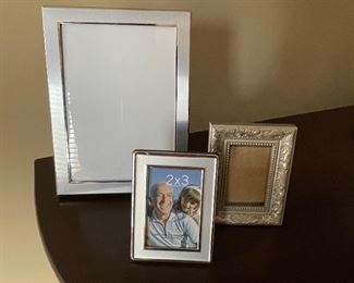   Silver frame 2x3, was $3, NOW $2.  Gold frame 2x3, was $3, NOW $2.  Silver frame, 5x7,  was $6, NOW $4/SOLD