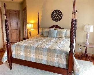 4 poster King bed,  was $695