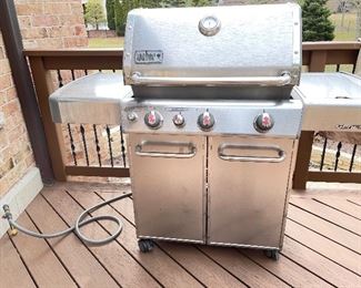 Weber Genesis natural gas grill w/ cover,  was $295, NOW $235