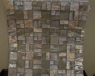 2 packages of tile mosaics, 12" x 12",  was $15 each, NOW $10 each