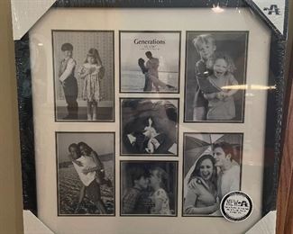 Multi picture frame -  2 available - 16" x 16",  was $12 each, NOW $8 each