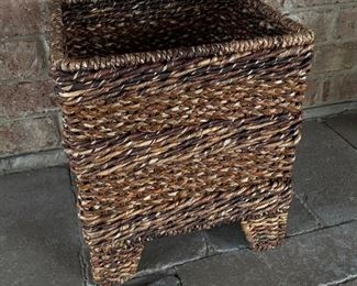 Square wicker plant stand, 12" x 12" x 14"H,  was $48, NOW $35