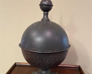 Large metal finial, 8"W x 15"H,  was $20, NOW $15