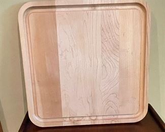Square serving/cutting board, 12" x 12", $7