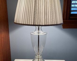 Glass lamp, 30"H,  $30